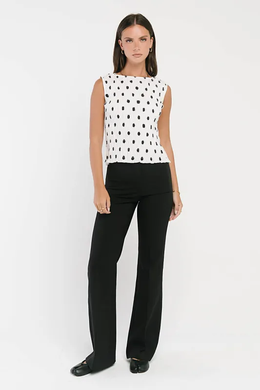 Valentina Trousers in Black made by bohme