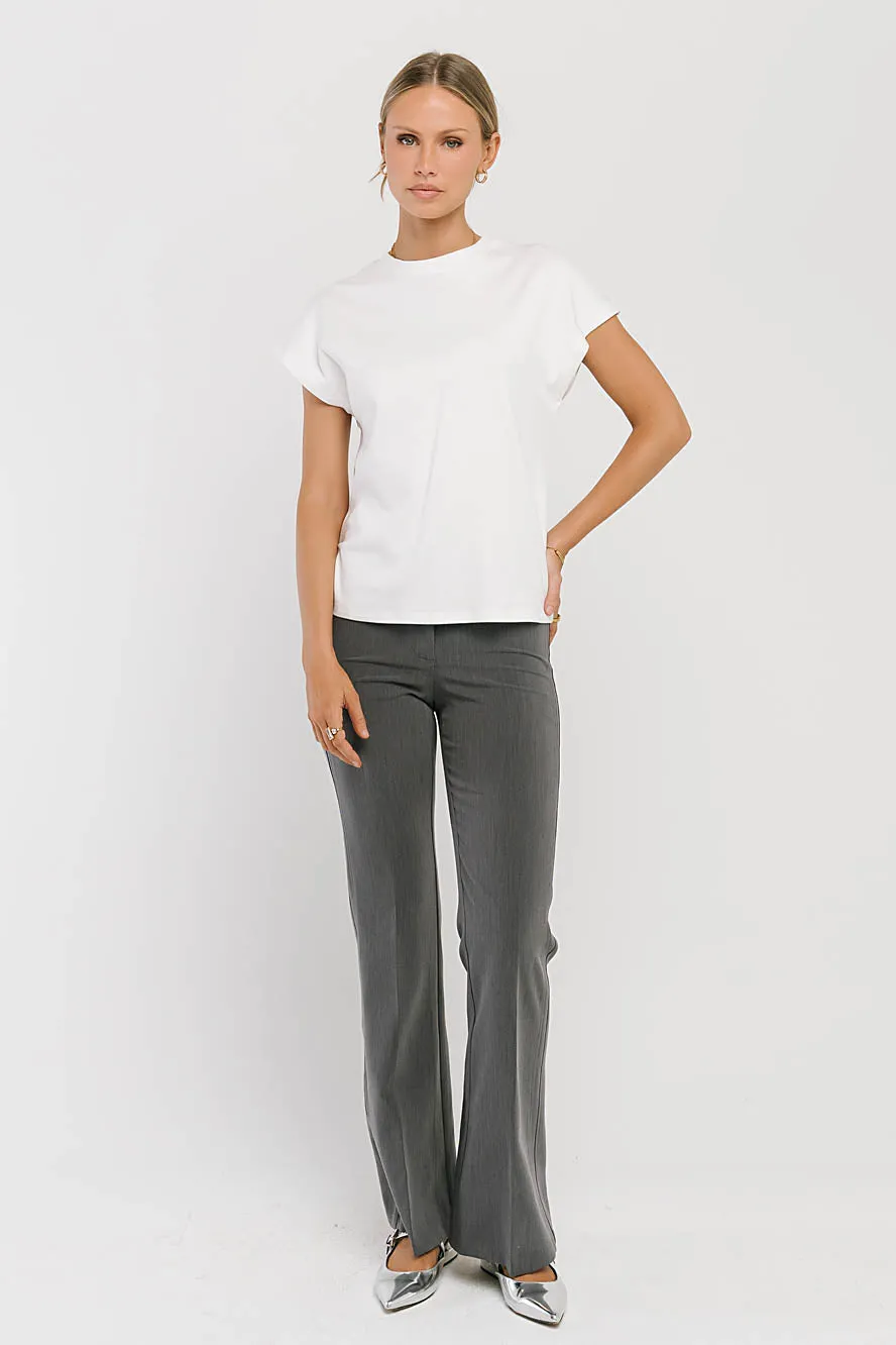 Elara Oversized Tee in White sold by bohme product image thumbnail 4