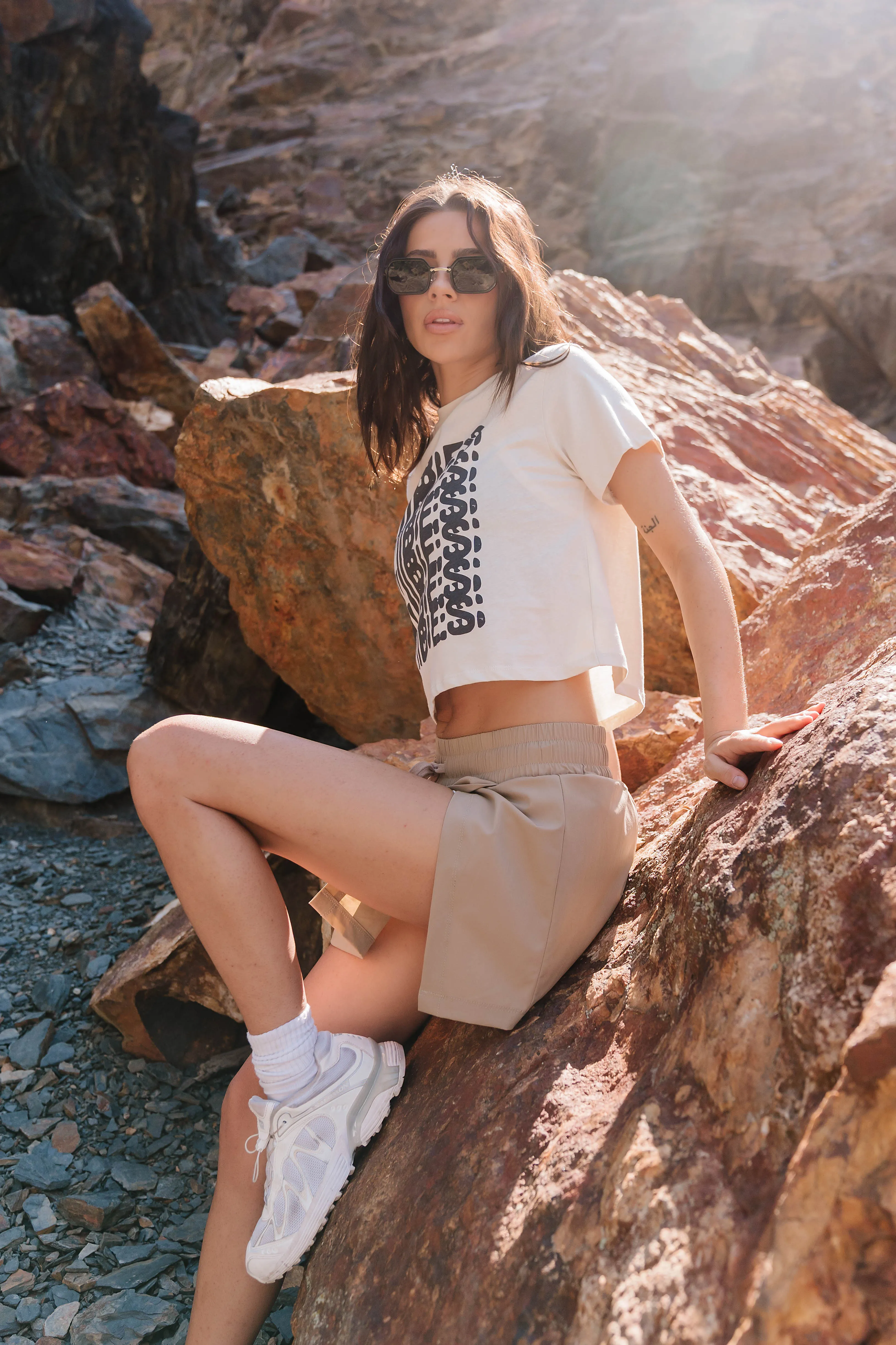 Lark Graphic Tee in White sold by bohme product image thumbnail 3