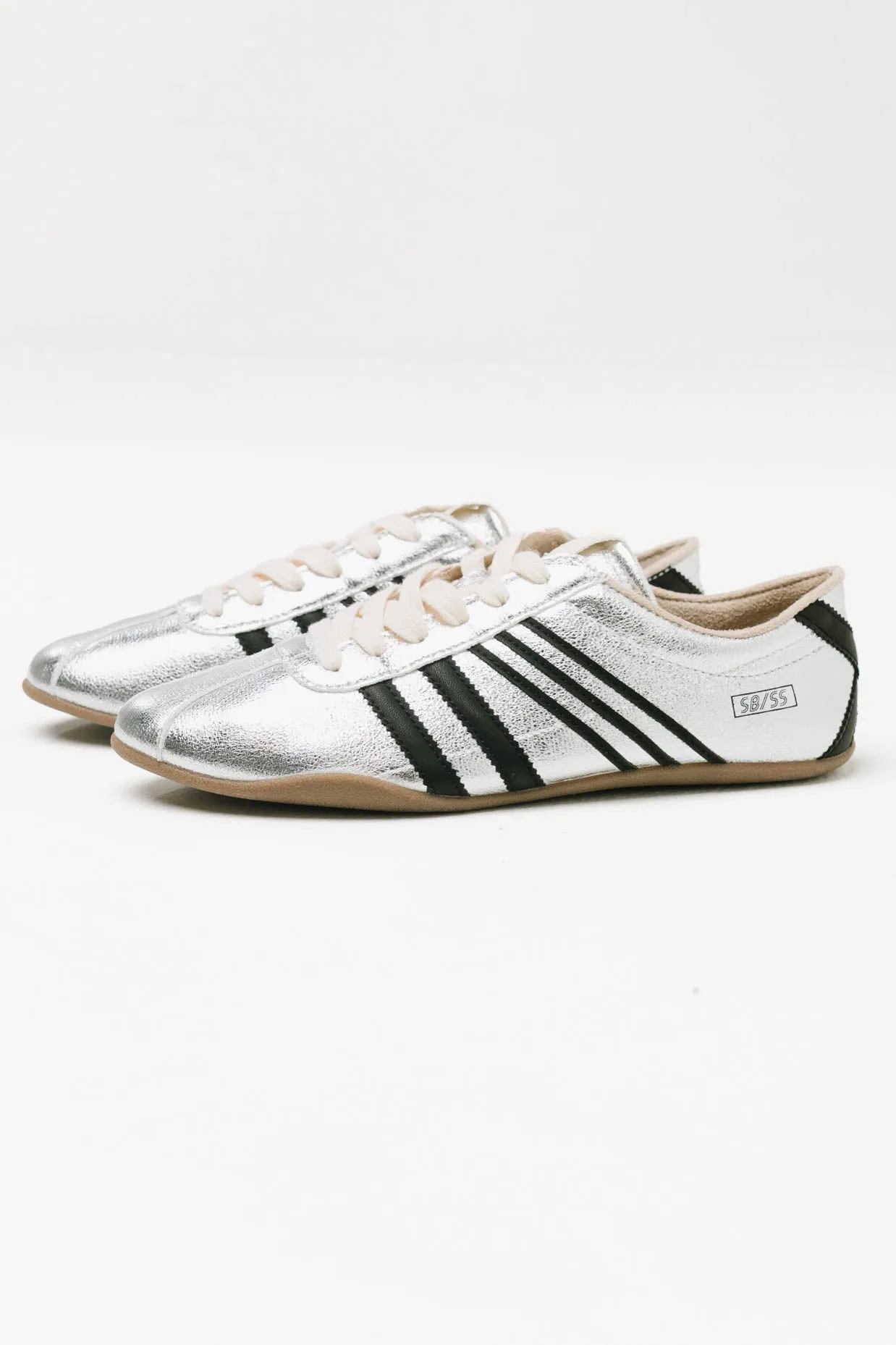 Paloma Retro Sneakers in Silver sold by bohme product image thumbnail 4