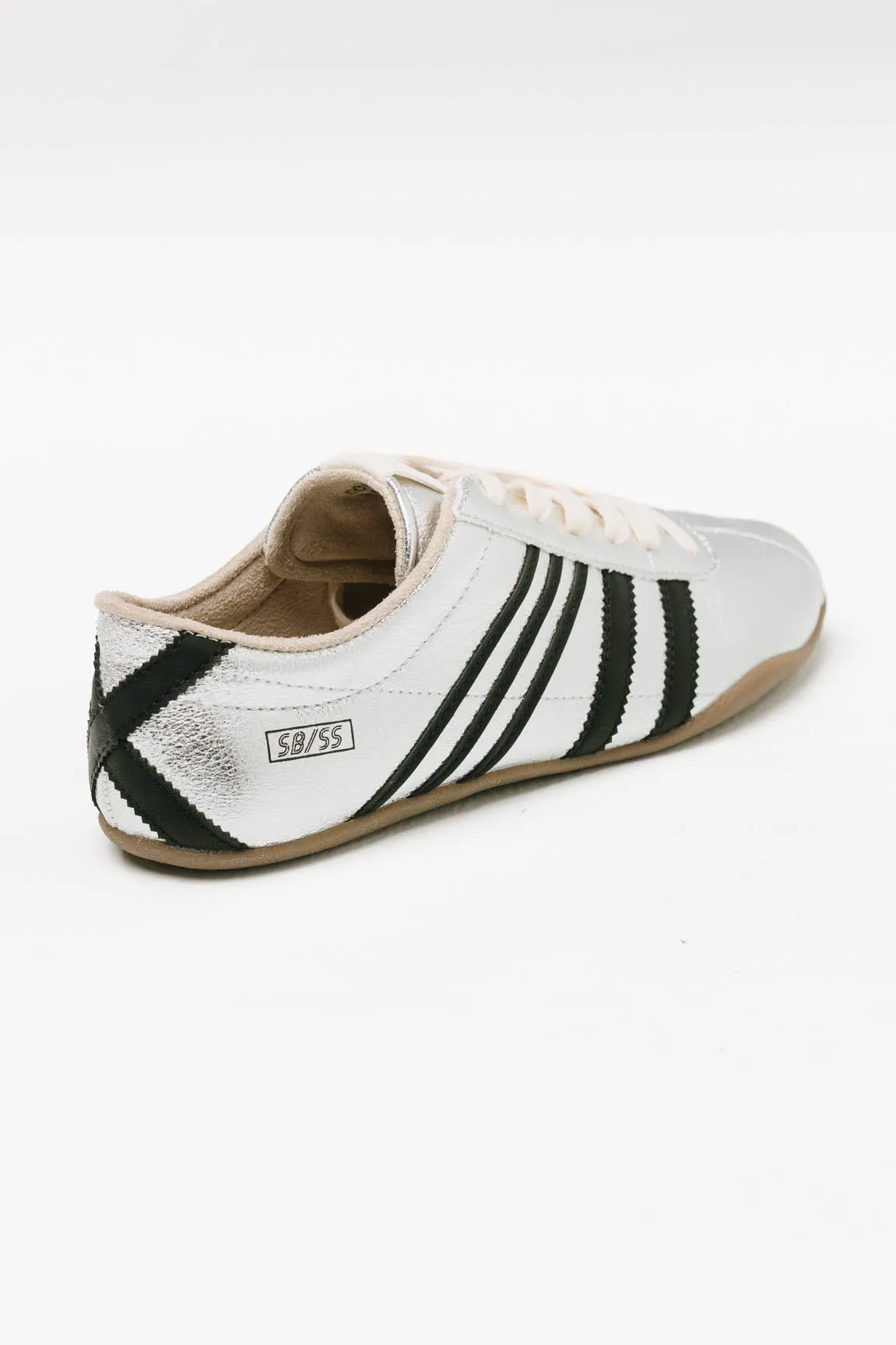Paloma Retro Sneakers in Silver sold by bohme product image thumbnail 3