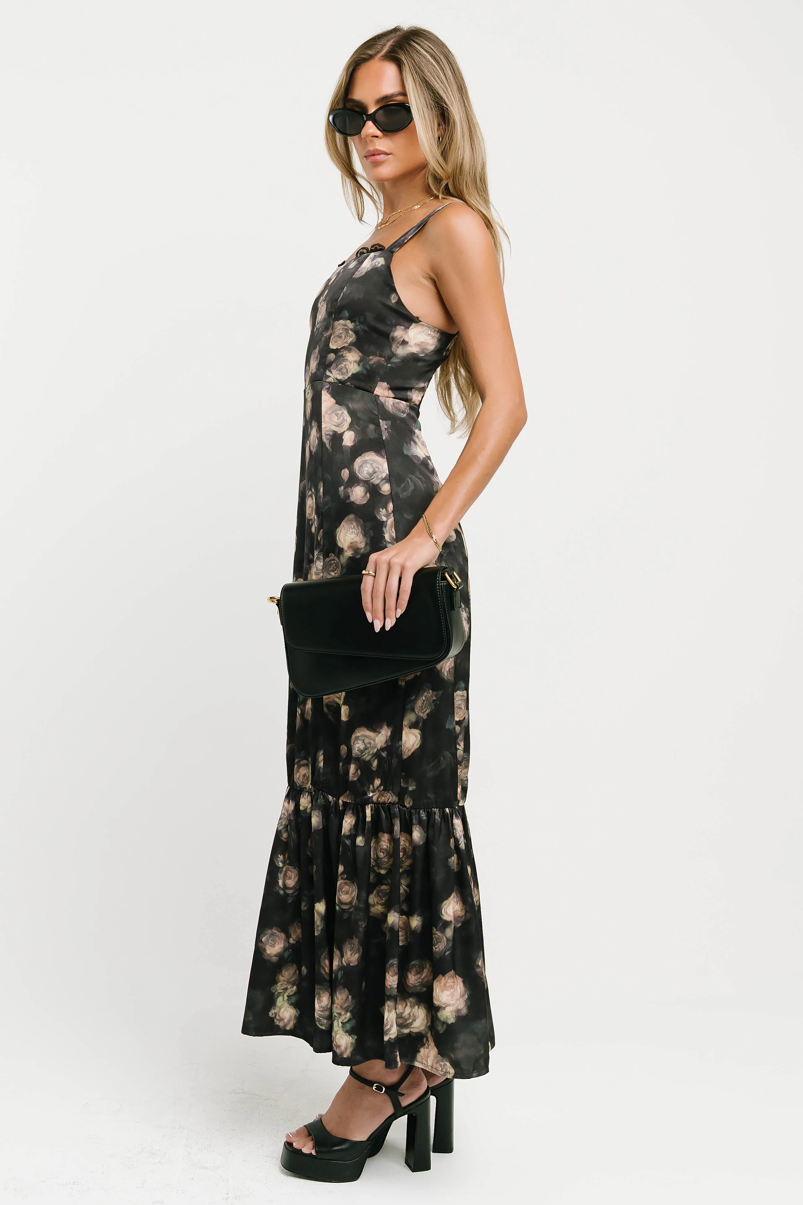 Lyla Floral Midi Dress sold by bohme product image thumbnail 5