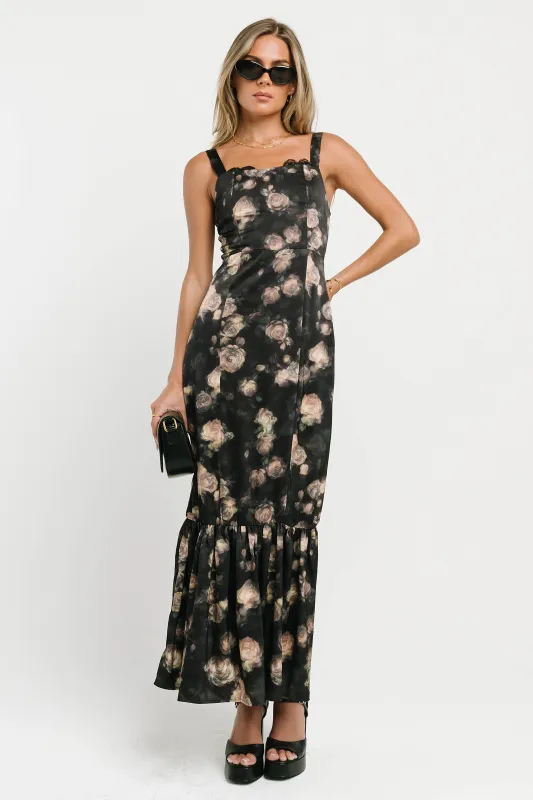 Lyla Floral Midi Dress made by bohme