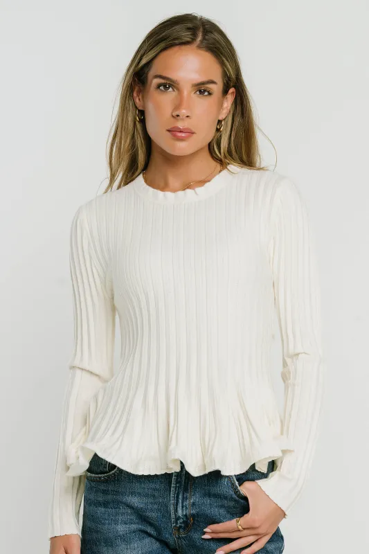 Cecilia Peplum Top made by bohme