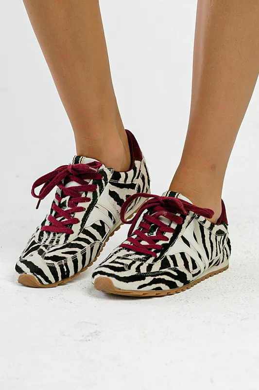 Sarah Sneaker in Zebra made by bohme