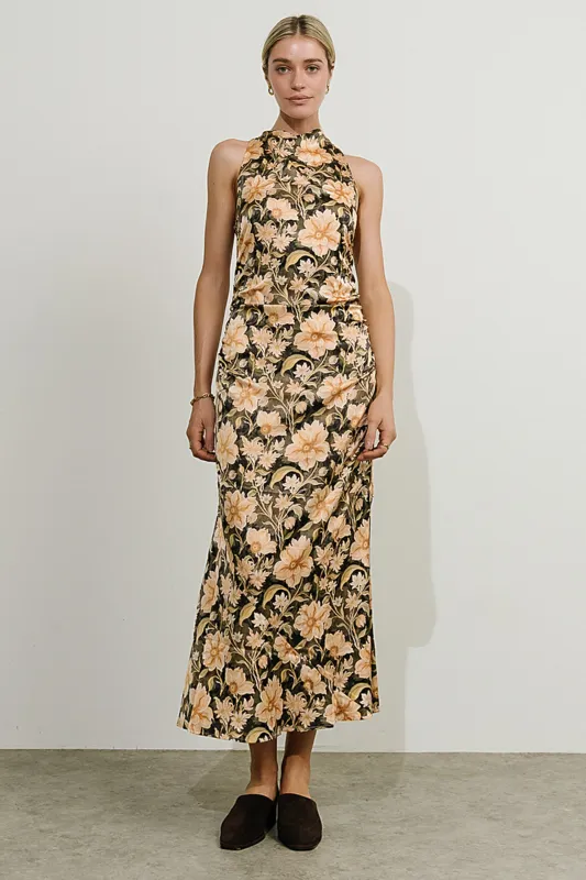 Genesis Floral Maxi Dress made by bohme