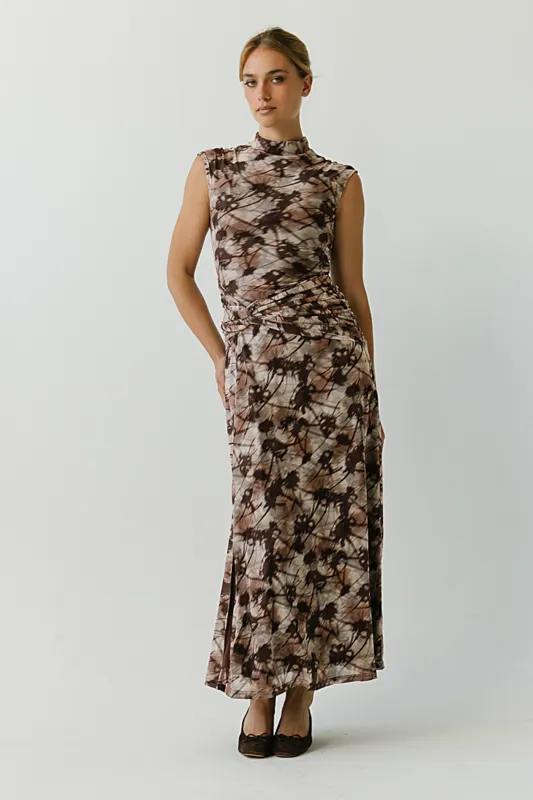 Journey Mesh Maxi Dress made by bohme