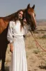 Montie Striped Sweater Top in Cream - FINAL SALE sold by bohme