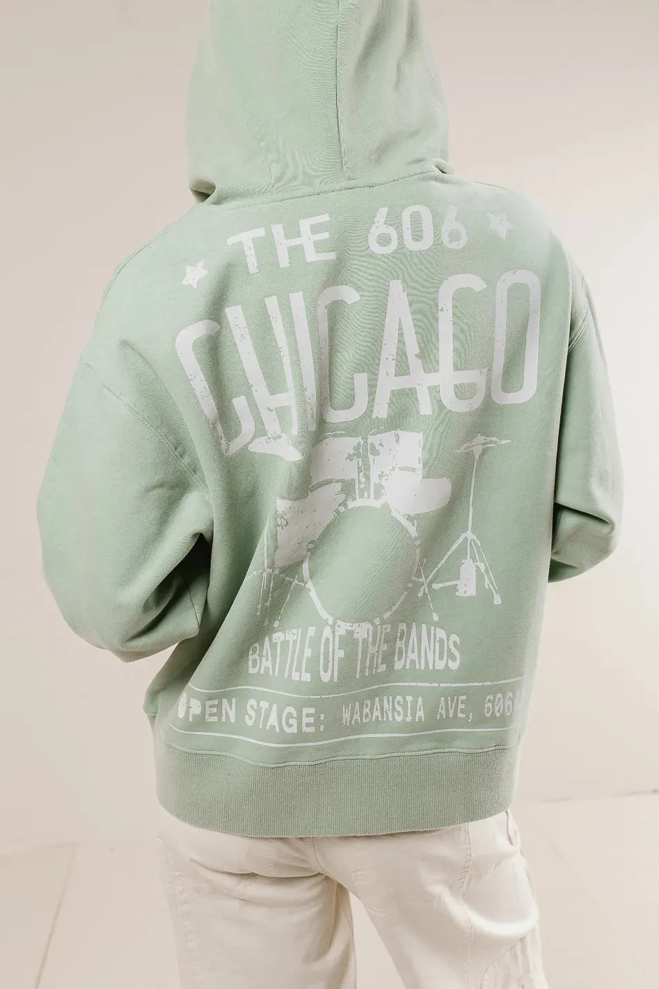 Chicago Battle of the Bands Graphic Hoodie - FINAL SALE sold by bohme product image thumbnail 4