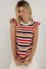 Lexi Sweater Top in Striped - FINAL SALE sold by bohme