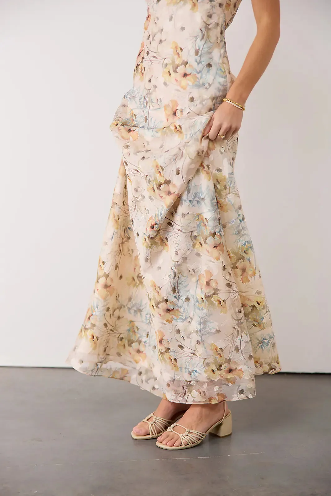 Libbie Floral Maxi Dress - FINAL SALE sold by bohme product image thumbnail 3