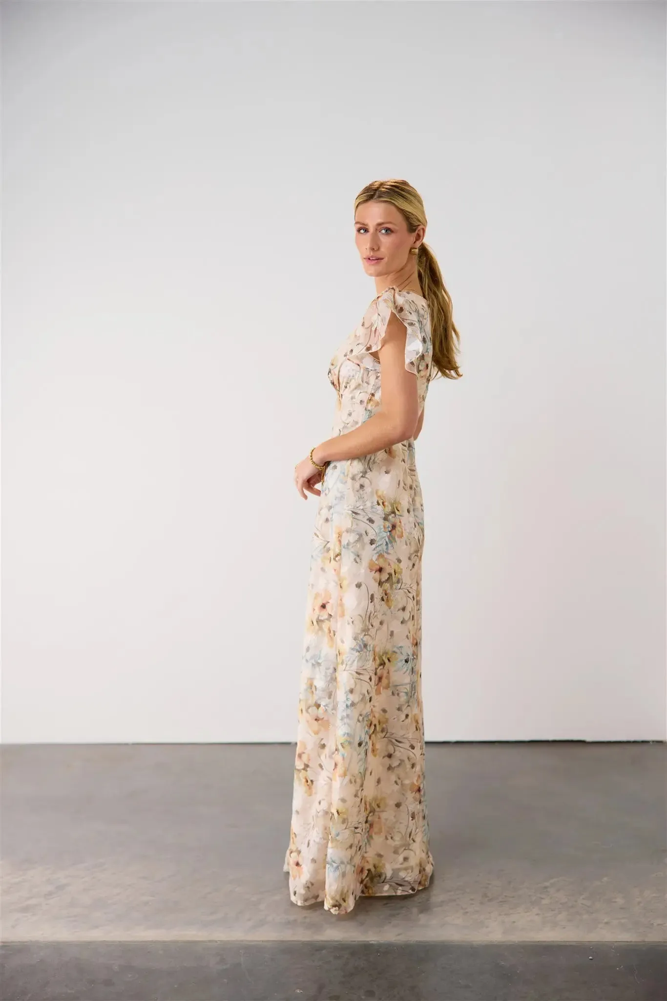 Libbie Floral Maxi Dress - FINAL SALE sold by bohme product image thumbnail 5