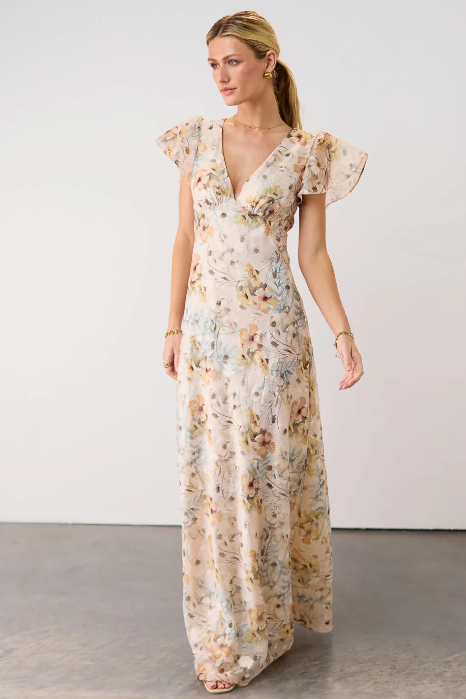 Libbie Floral Maxi Dress - FINAL SALE sold by bohme