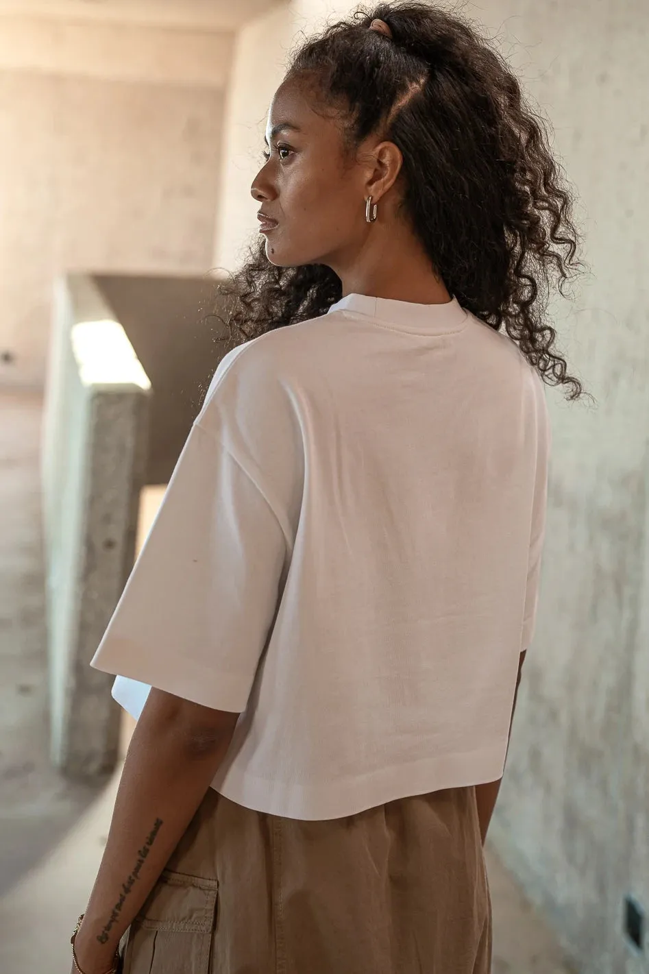 Talia Top in White - FINAL SALE sold by bohme product image thumbnail 3