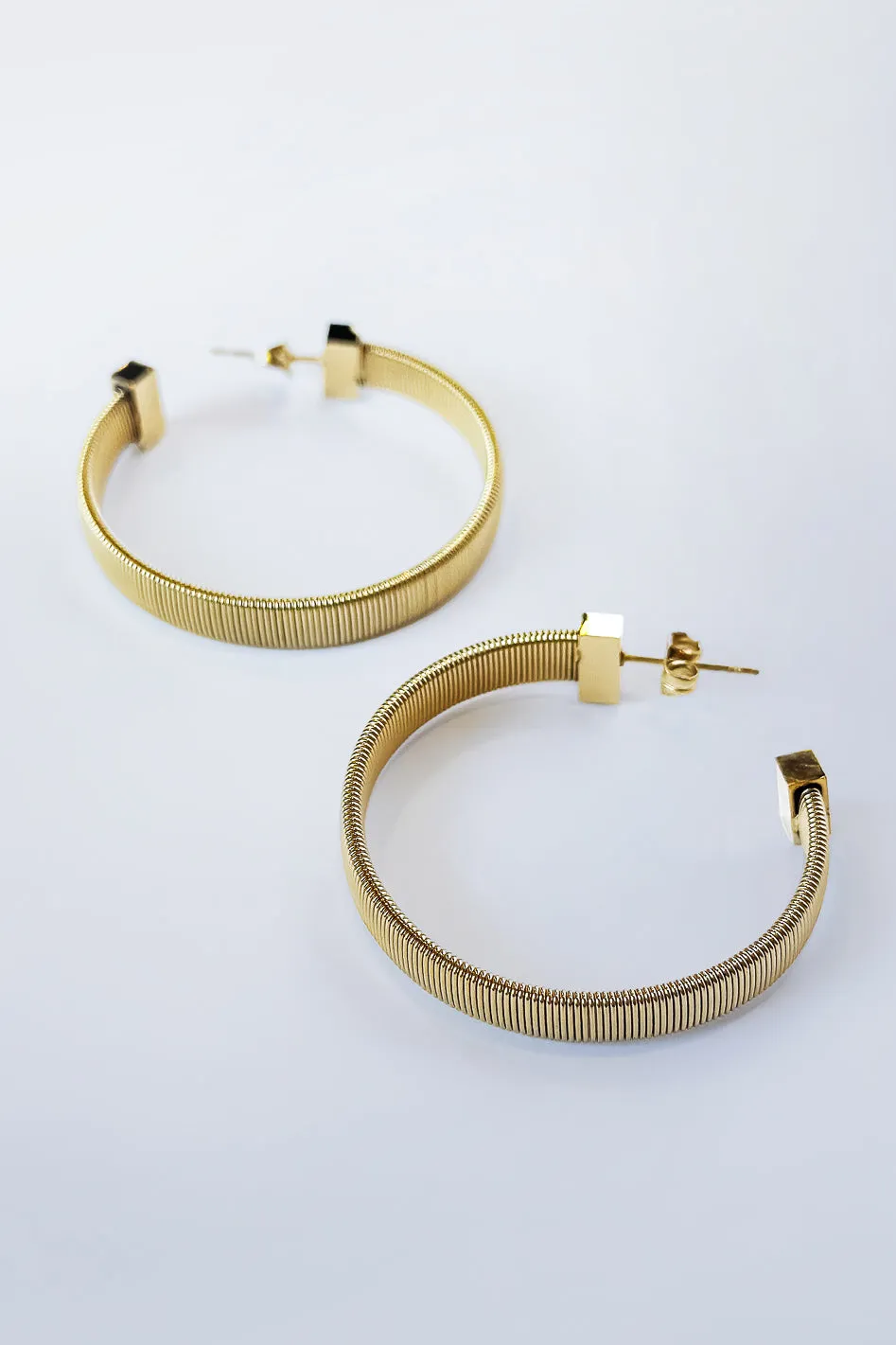 Brianna Open Hoop Earrings - FINAL SALE sold by bohme