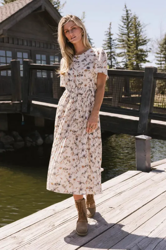 Delilah Pleated Midi Dress - FINAL SALE sold by bohme