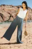 Amaya Wide Leg Pants in Slate - FINAL SALE sold by bohme