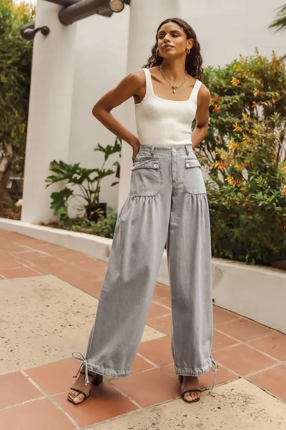 Melody Ribbed Bodysuit in White - FINAL SALE sold by bohme product image thumbnail 4