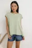 Aviana Muscle Tee in Mint - FINAL SALE sold by bohme