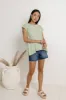 Aviana Muscle Tee in Mint - FINAL SALE sold by bohme