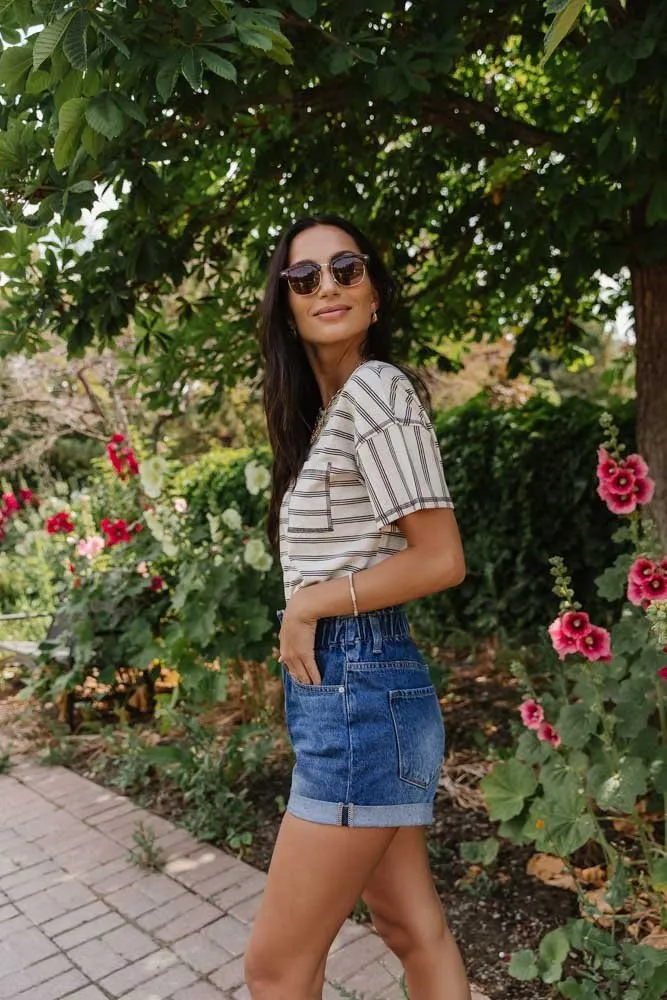 June Striped Tee - FINAL SALE sold by bohme product image thumbnail 3