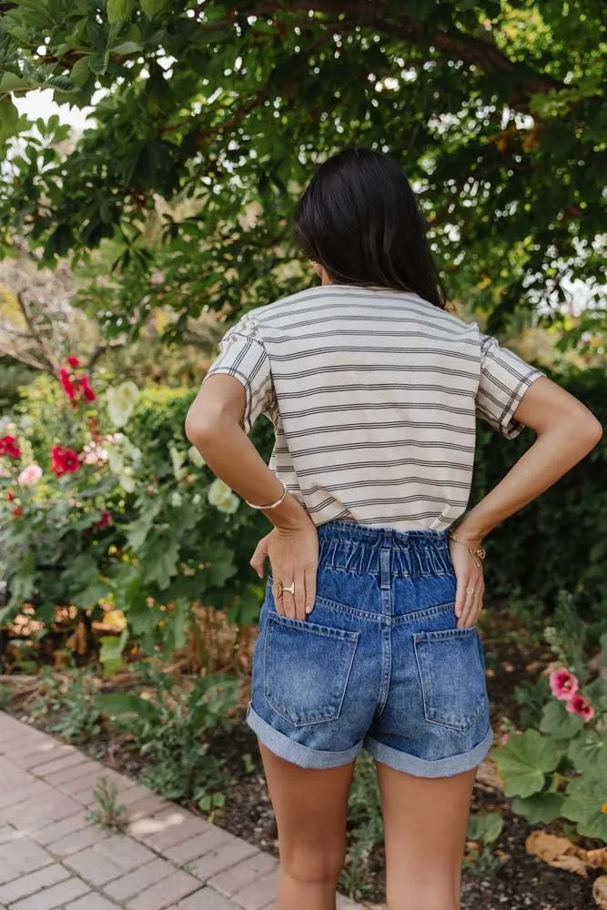 June Striped Tee - FINAL SALE sold by bohme product image thumbnail 4
