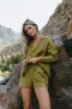 Jasmine Button Up in Green - FINAL SALE sold by bohme