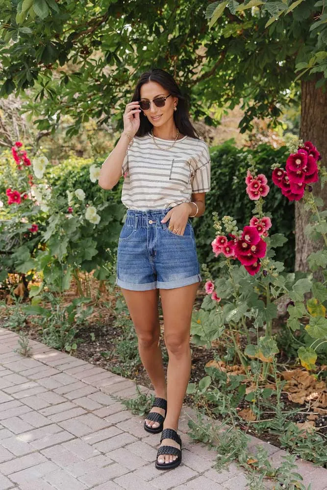 June Striped Tee - FINAL SALE sold by bohme product image thumbnail 5