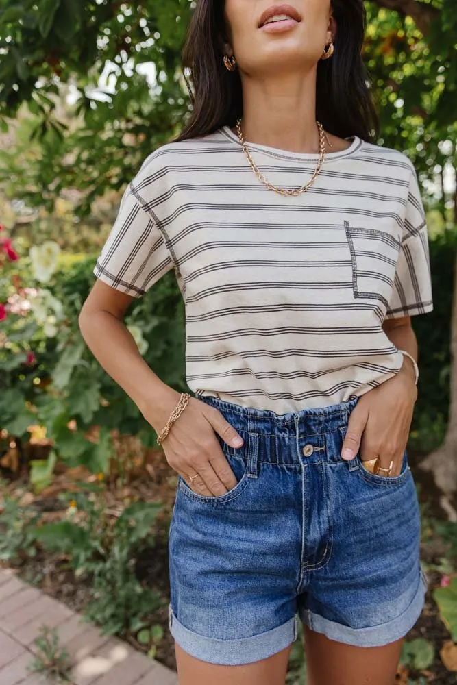 June Striped Tee - FINAL SALE sold by bohme