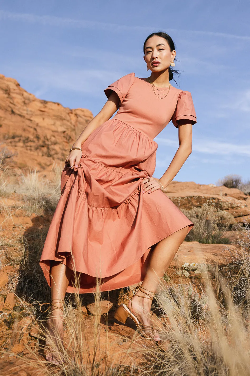 Jada Tiered Dress - FINAL SALE sold by bohme product image thumbnail 4