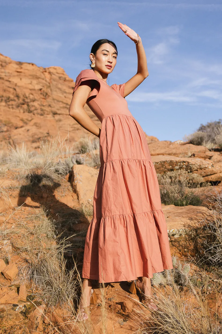 Jada Tiered Dress - FINAL SALE sold by bohme product image thumbnail 2