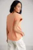 Arlo Top in Peach - FINAL SALE sold by bohme