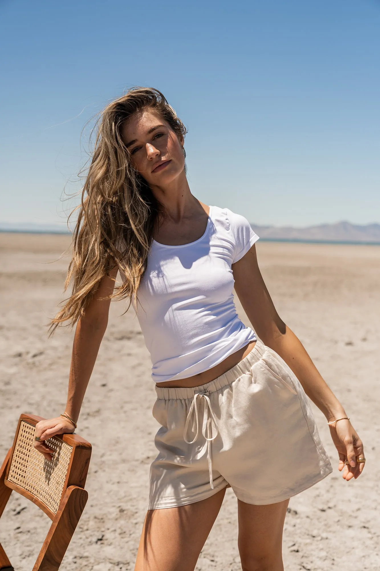 Hayley Top in White - FINAL SALE sold by bohme product image thumbnail 2