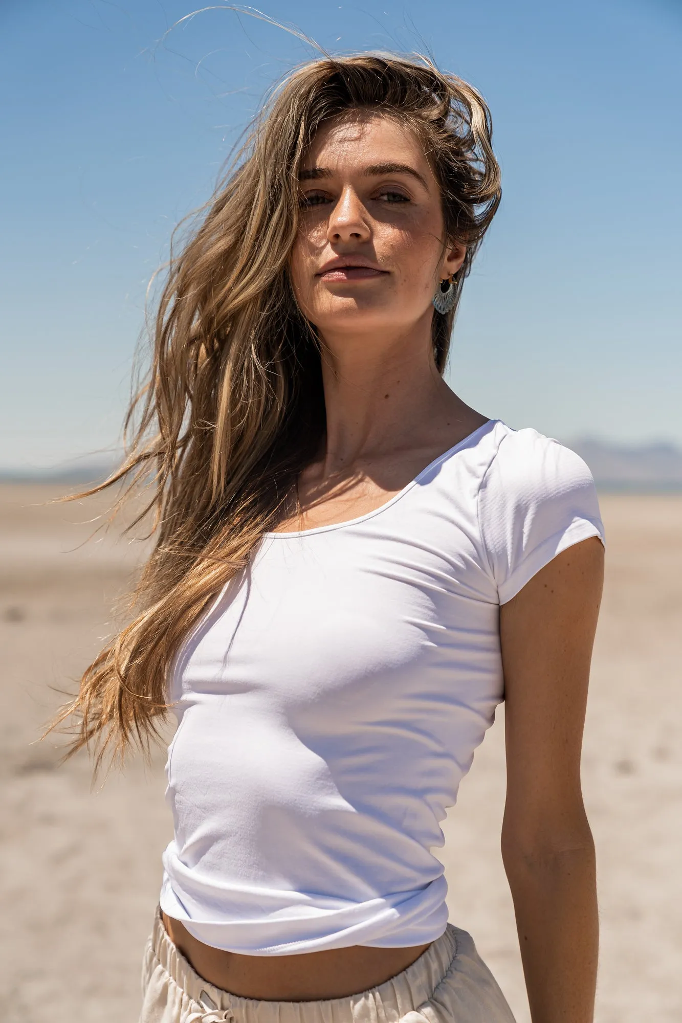 Hayley Top in White - FINAL SALE sold by bohme product image thumbnail 5