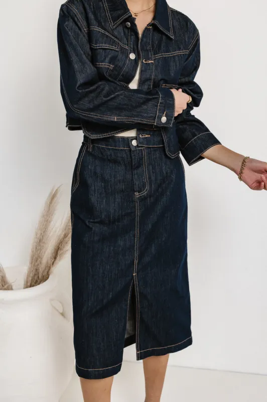 Raleigh Denim Skirt - FINAL SALE sold by bohme