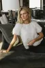 Patton Ruffle Blouse in Cream - FINAL SALE sold by bohme