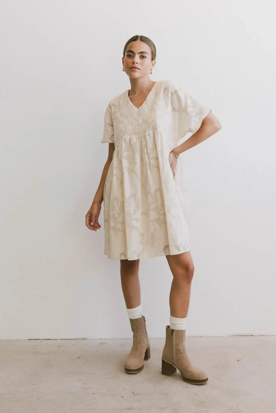 Daya Floral Mini Dress - FINAL SALE sold by bohme