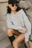 Anahi Hoodie in Grey - FINAL SALE sold by bohme