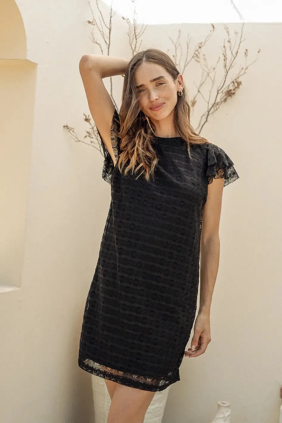 Stormi Mini Dress in Black - FINAL SALE sold by bohme product image thumbnail 4