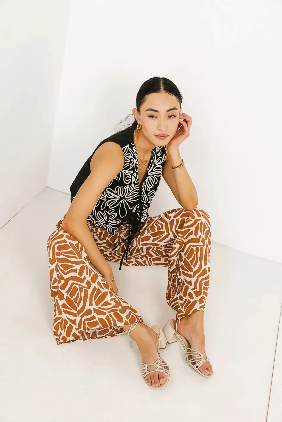 Annika Printed Pants - FINAL SALE sold by bohme product image thumbnail 4