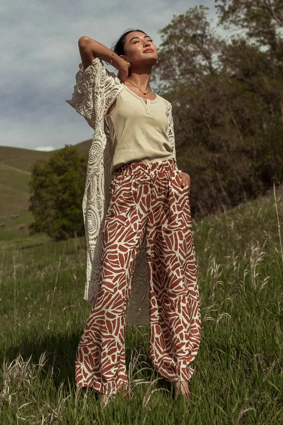 Annika Printed Pants - FINAL SALE sold by bohme product image thumbnail 5