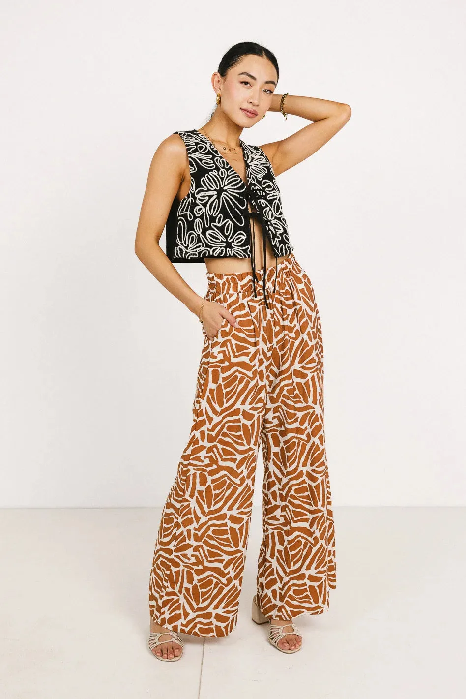 Annika Printed Pants - FINAL SALE sold by bohme