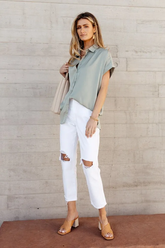 Vervet Joss Distressed Mom Jeans - FINAL SALE sold by bohme product image thumbnail 4