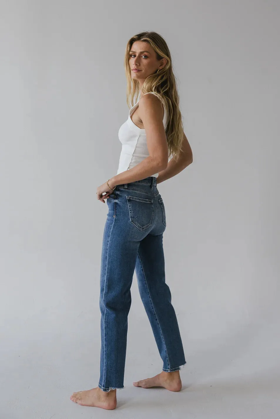 Ellery Straight Leg Jeans in Medium Wash - FINAL SALE sold by bohme product image thumbnail 5
