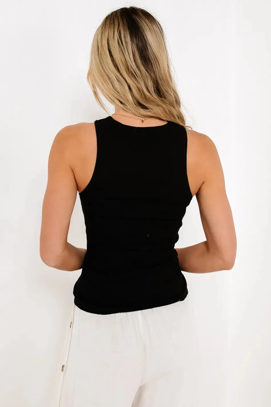 Moxie Tank in Black - FINAL SALE sold by bohme product image thumbnail 3