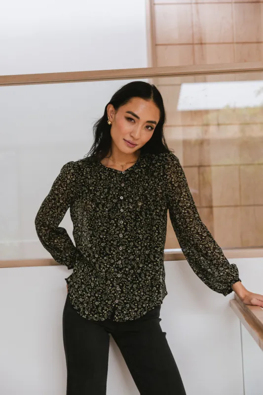 Paisley Sheer Blouse - FINAL SALE sold by bohme