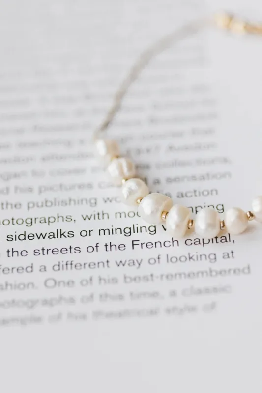 Brenda Pearl Bracelet sold by bohme