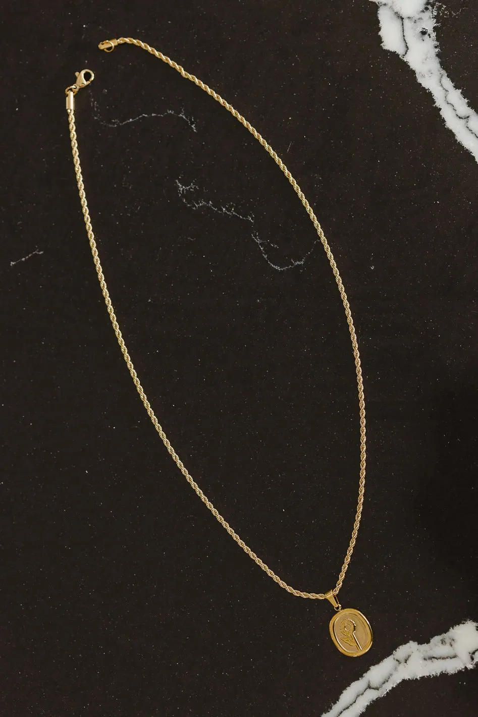 Sunflower Pendant Necklace sold by bohme product image thumbnail 2