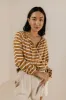 Kilby Striped Top in Mustard - FINAL SALE sold by bohme