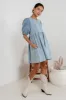 Andra Mini Dress in Blue - FINAL SALE sold by bohme